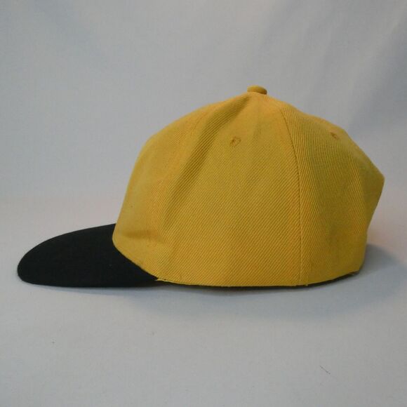 Memphis Riverkings Hockey Hat Yellow Black Embroidered Minor League Mississippi - Picture 4 of 14